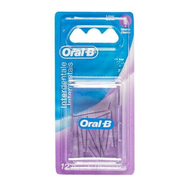 Oral-B Interdental Brush Refill Pack of 12 Large 5 mm