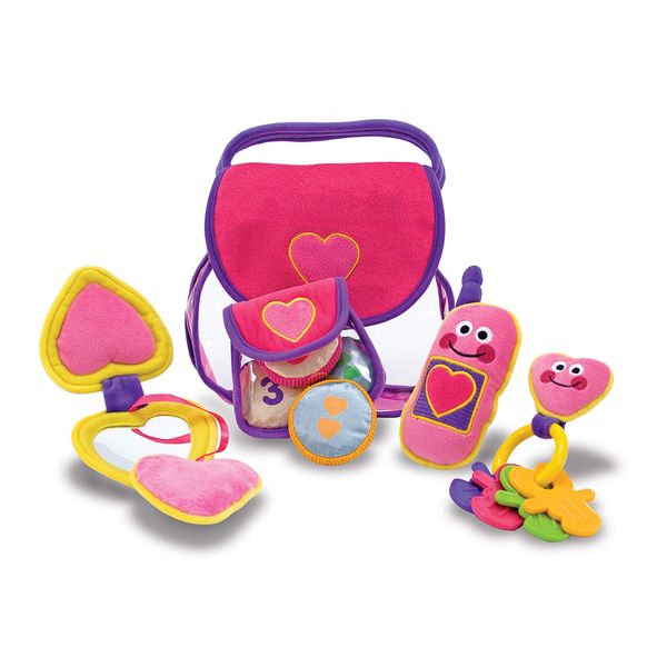 Melissa & Doug Pretty Purse Fill and Spill Soft Play Set Toddler Toy