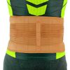 NeoPhysio Beige Neoprene Adjustable Lower Back Support Lumbar Brace Size Small