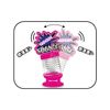 Juggler Boyon Head Glow in the Dark 10.5cm Red