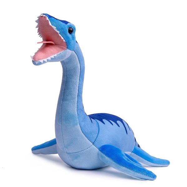 BABY FRANKIEZHOU Simulated Plesiosaur Plush Toy, 16 Inch Cute Soft Realistic Plesiosaur Stuffed Animal Dinosaur Plush Toy Doll Children Gifts Home Decor Collectibles