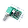 2pcs PAM8403 5V 2 Channel Digital Audio Amplifier with Potentionmeter Switch