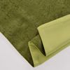 AMBERIS Bed Runner Green, Chenille Soft No Fading Modern Bed Scarf