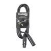 Plugger Câble DMX XLR Female 3B/Male 3B 1m50 Black