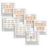 MyTinyWorld 95 Dolls House Self Adhesive Apothecary Labels Multi Pack