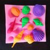 Olive-G Silicone Mold Shell Mold 2 Pcs 17 Types for Soap Clay and More Handmade Making