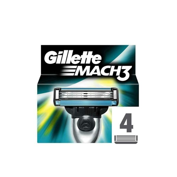 Gillette Mach-3 Cartridge - Pack of 4