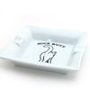 Ceramic Ashtray Nice Butt, Gift for smoker who loves cats