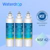 3 Pack LG® LT800P®  ADQ73613401  Refrigerator Water Filter by Waterdrop
