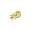 New Machine NBR Rc1/4 P250-BS-N Double Way Plug Internal Screw Brass