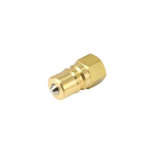 New Machine NBR Rc1/4 P250-BS-N Double Way Plug Internal Screw Brass