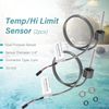 2-Pack Temp/Hi Limit Sensor Assembly for Balboa M7/LE/Value Spa Heater M7 System
