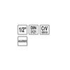 Yato yt-12936 – -Kanter Socket 14 Mm 1/2 12PT CV