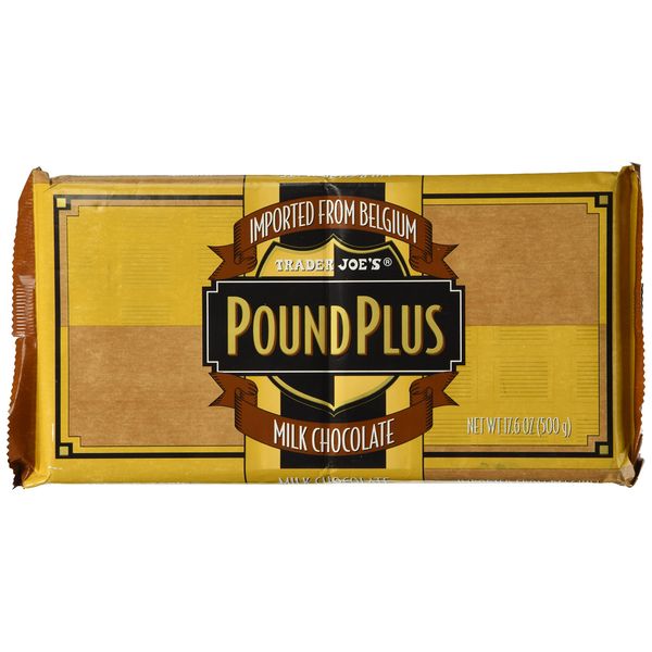 Trader Joe's Pound Plus Milk Chocolate 17.6 oz.