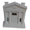 Village Library 6" x 5" Ready to Paint Ceramic Bisque