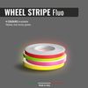 Neon Wheel Stripes 5 mm x 6 mt, Green