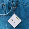 Azeeda 'Eyebrows' Keyring Tape Measure/Spirit Level Tool (KM00009427)