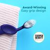 RADIUS Flex Brush with Soft Bristles Toothbrush BPA Free & ADA Accepted Designed to Improve Gum Health & Reduce Issues - Right Hand - Watermelon/White - Pack of 1