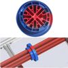Cable Organize Tool, Wire Comb, Wire Organizing Tool, Network Cable, Cable Organizing Kit,Category 5/6 Universal Cabling Cable Management Tool, Prevent Entanglement Carding (Blue+red)