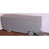 Langley Models Packing Van 28 Planked side OO Scale UNPAINTED Funfair Kit Q17