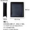 VERAPELLE Men's Bifold Wallet, black
