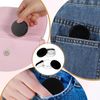 2 Pcs Empty Loose Powder Compact with Puff 10ml/0.34oz Small Makeup Container Refillable Makeup Box with Sifter and Screw Lid