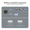 Chenyang Mini DP zu DisplayPort Adapter 1.4 - 8K 60Hz Buchse auf Stecker
