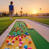 Infusion Miniature Golf Balls, Yellow Golf Balls