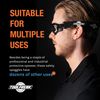 ToolFreak Spoggles Safety Glasses & Protective Goggles Combination Clear Lens