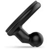 Black Portable Dash Cam Mount Secure Adhesive Easy Install Hands Free Driving