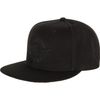 Guns N Roses Circle Logo Printed Peak Snapback Cap Black