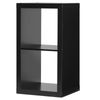 2 Cube Storage Organizer Open Back Bookcase Vertical Horizontal Display Unit New