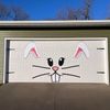 VictoryStore Jumbo Easter Bunny Garage Door Magnet, Happy Easter Outdoor Decor