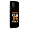 iPhone 11 Trap Shooting Trap Sporting Clay Target Shattered Clay Case