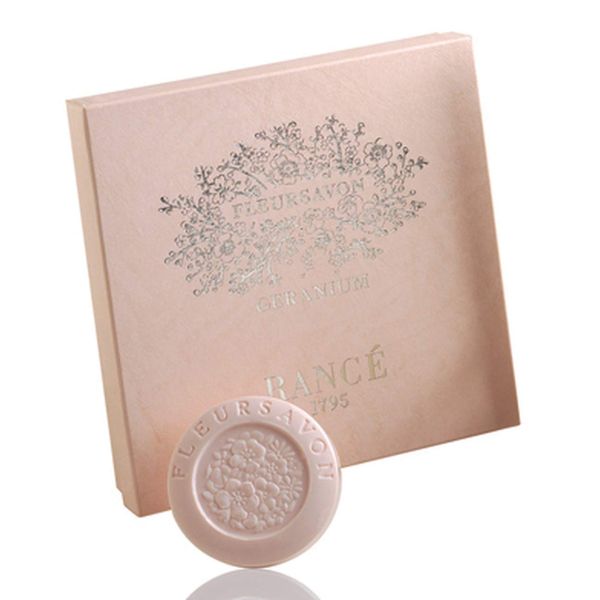Rance Soaps by Rance Geranium Soap Box 4 x 3.5 oz