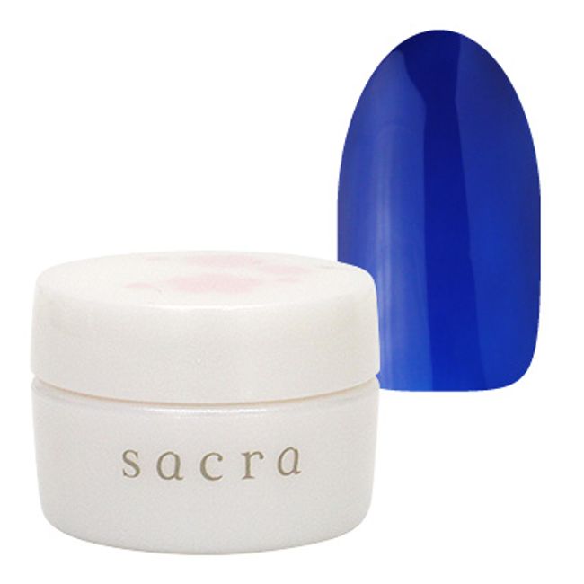 sacra Sakura Gel Nail Color Gel 3g 140 Blue Cave [Nekopos compatible] Allergy friendly