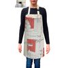 TableclothsWorld Handmade Kitchen Cutlery Waterproof PVC Coated Wipe Clean Apron - Code: C71-2