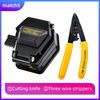 Optical Fibre Cleaver SKL-6C Cable Cutting Cutter stripper CFS-3 FTTH Kit Tools