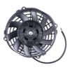 SCITOO 7Inch Universal Slim Radiator Cooling Fan Push Pull Electric 12V Mount Kit Plastic Black
