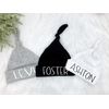 Boy's Personalized Newborn Knotted Baby Beanie Hat