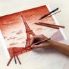 Conté à Paris Studio Sketching Pencil and Carre Crayon - Assorted Colours