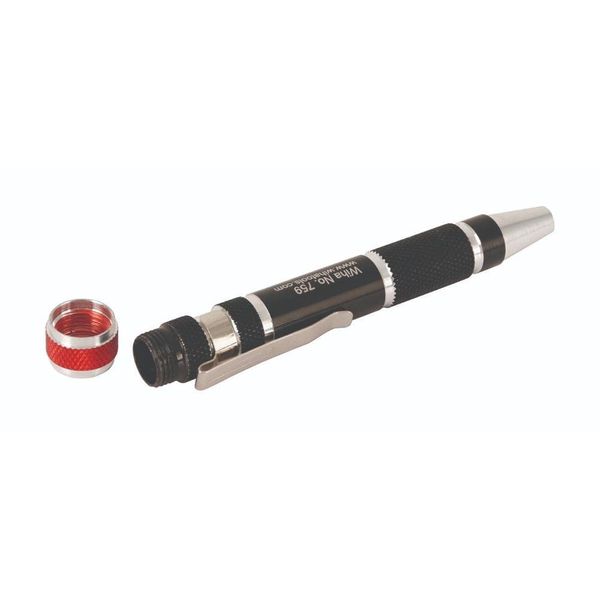Wiha System 4 Micro bit Storage Handle - Holds 6 bits