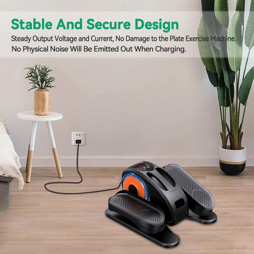 FITE ON AC Power Cord Compatible with ANCHEER Under Desk Elliptical Machine, Leg Exercise Pro Machine Pedal Exerciser