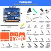 Adeept 5-DOF Robotic Arm Kit for Raspberry Pi 4 B 3 B+ B A+, Programmable DIY Coding STEM Educational 5 Axis Robot Arm with Python Code and Tutorials(PDF)(Orange)