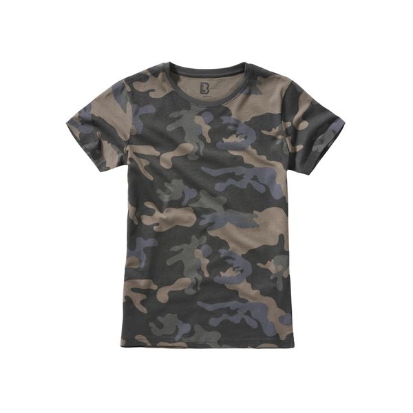 Brandit Ladies T-Shirts, Darkcamo, Größe XL