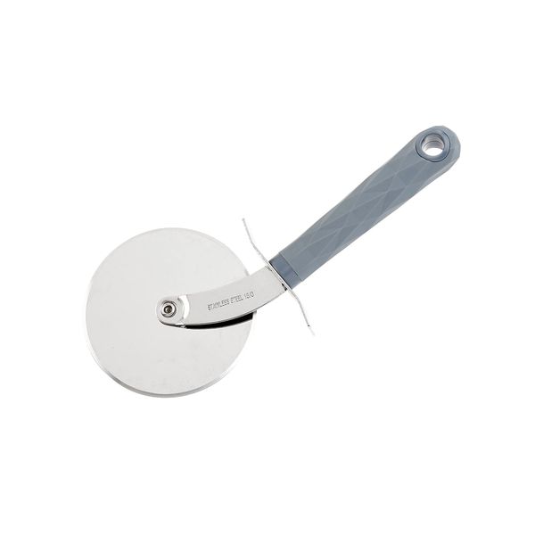 Wiltshire Diamond Handle Pizza Cutter, Pizza Wheel, Pizza Slicer, Dimensions: 21x9x2cm, Colour: Grey