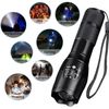 MODOAD LED Torch, Super Bright Adjustable Focus Flashlight,5 Modes, IP65 Waterproof Torch,Zoomable Torch Super Bright Flashlight Pocket, Powerful Torch Battery Powered Mini Torch for Camping (1)