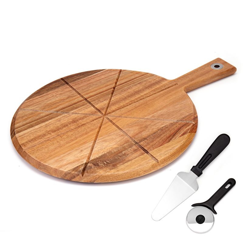 ITALX EZ Pizza Peel 12 (30,2 cm) – Pelle à pizza professionnelle auto-lançante – Pelle coulissante (également disponible 35,6 cm, 40,6 cm et 50,8 cm
