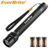EverBrite Ultra Bright Tactical Flashlight 600Lumen Zoomable 4 Light Modes Light