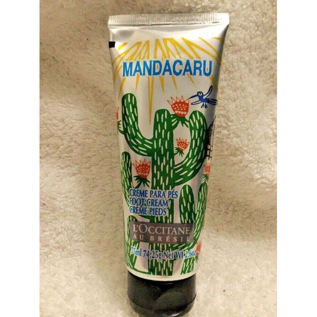 New L'occitane au bresil Foot cream Loccitane Brasil Mandacaru 75ml creme pieds